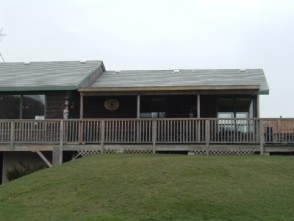 front view of club before renovation