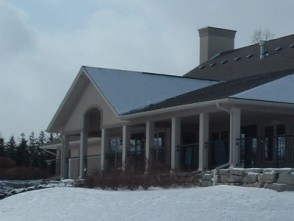 new golf course club house