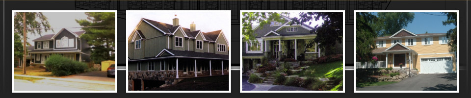 Montage of renovated homes 4