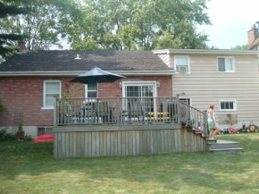 back view of house
