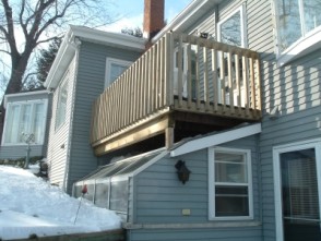 deck before